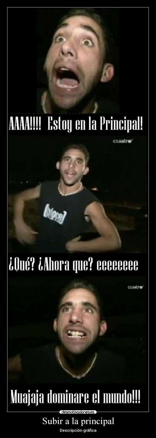 Subir a la principal - Descripción gráfica