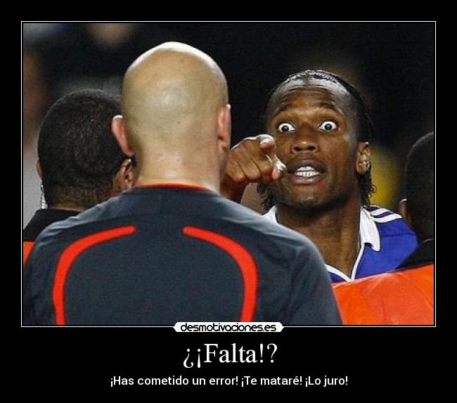¿¡Falta!? -