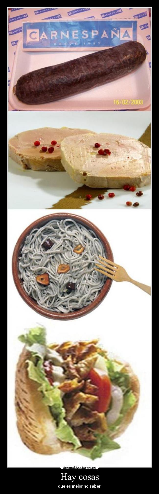 Hay cosas - que es mejor no saber