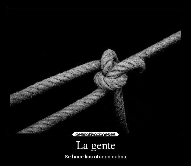 La gente -