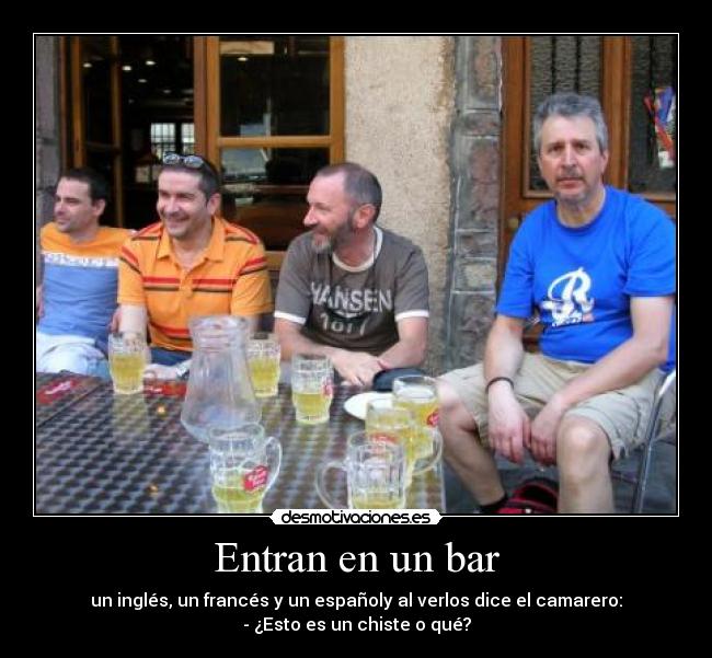 Entran en un bar - 