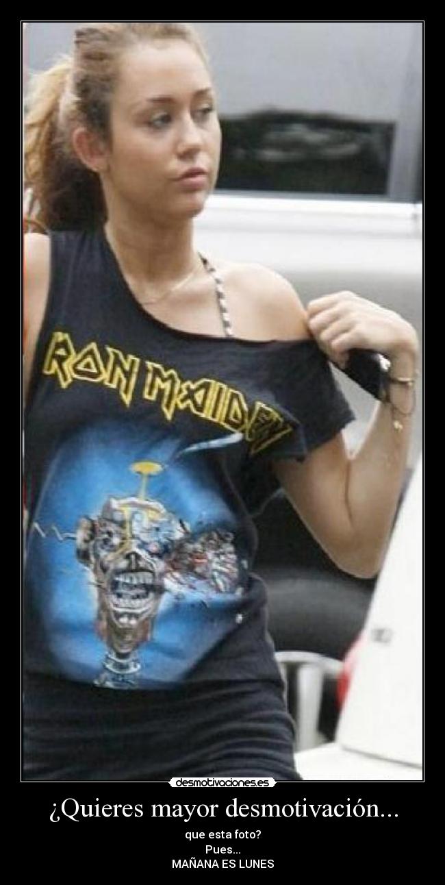 ¿Quieres mayor desmotivación... -