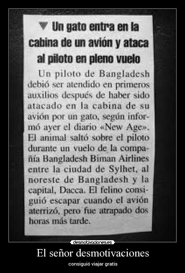 El señor desmotivaciones -