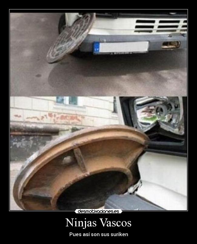 Ninjas Vascos - Pues así son sus suriken
