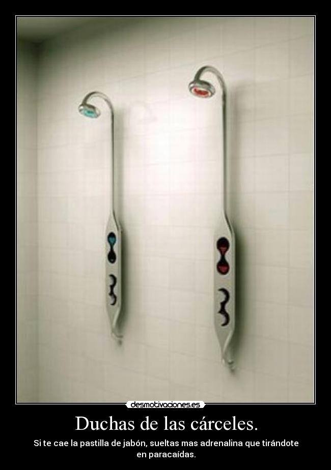 Duchas de las cárceles. - 