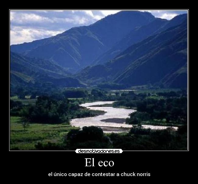 El eco -