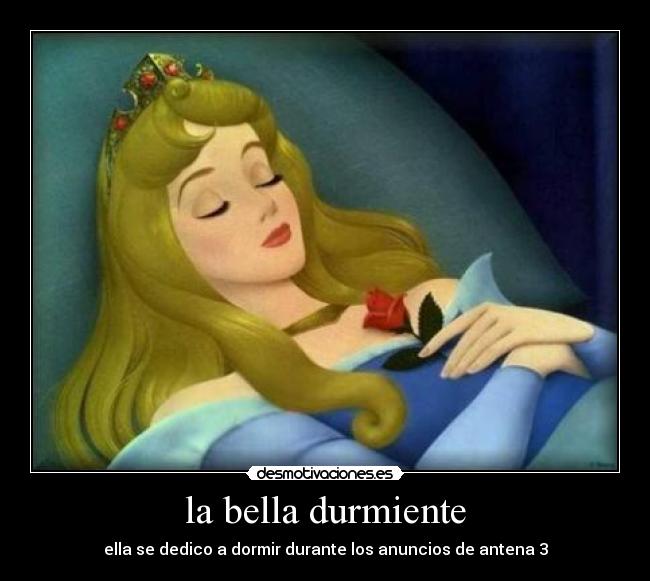 la bella durmiente -