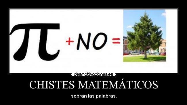 CHISTES MATEMÁTICOS -