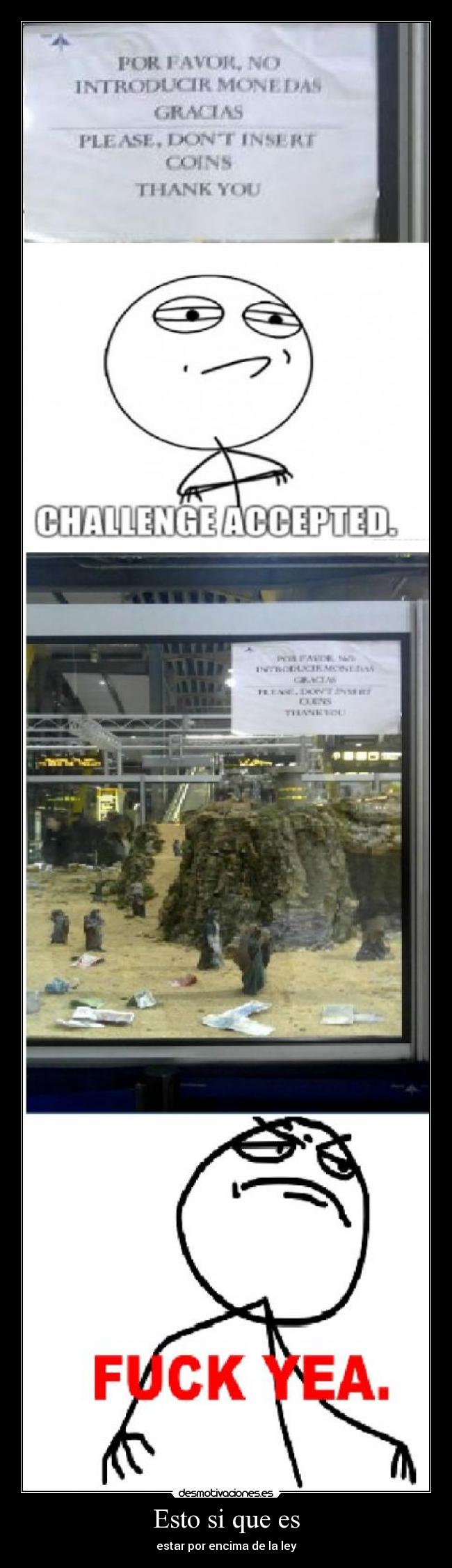 Esto si que es - estar por encima de la ley