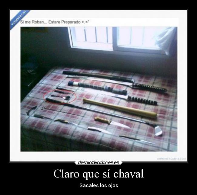 Claro que sí chaval - 