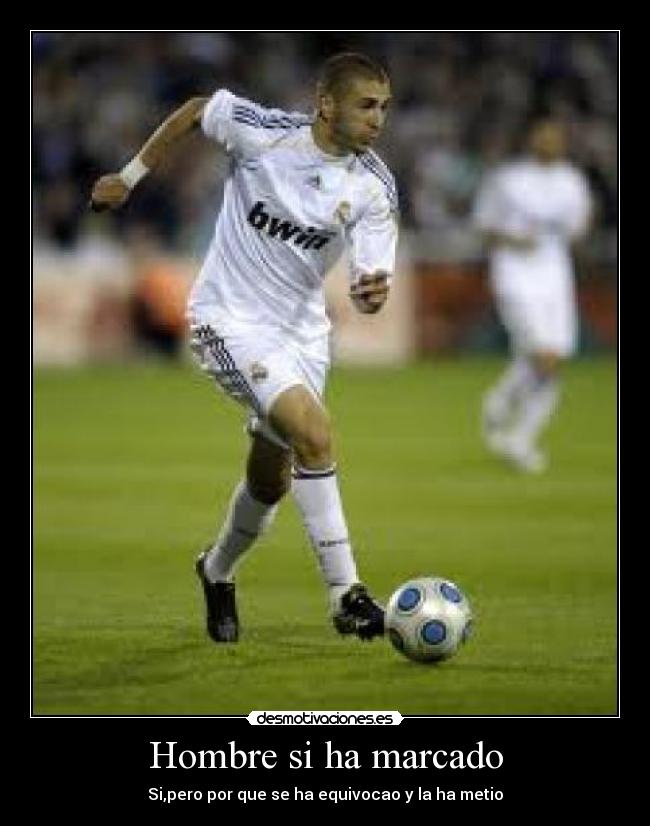 Hombre si ha marcado -