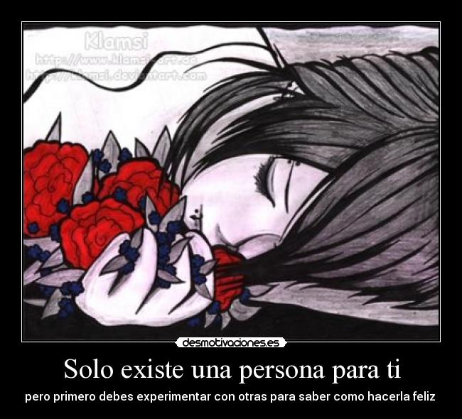 Solo existe una persona para ti - 
