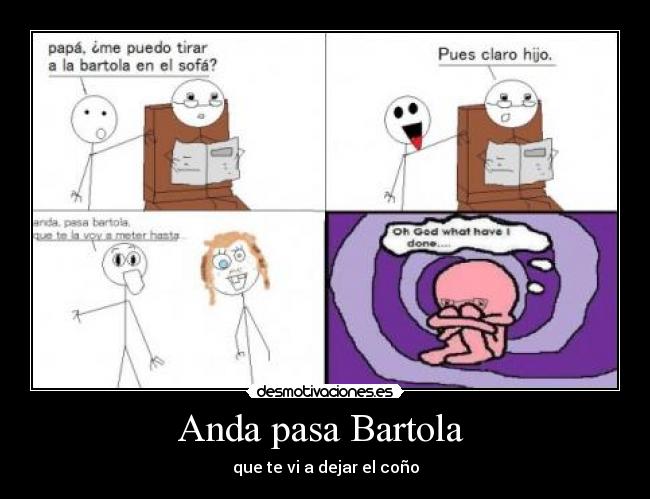 carteles tirarse bartola desmotivaciones