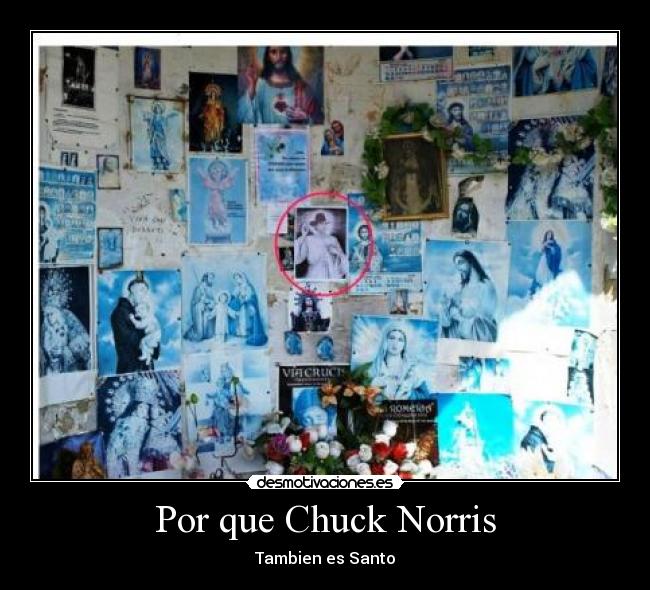 Por que Chuck Norris -