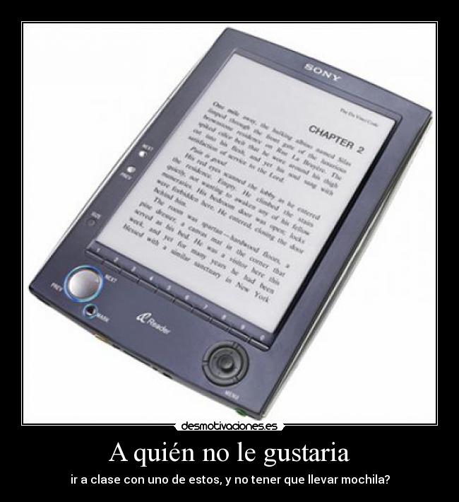 carteles ebook mochila desmotivaciones