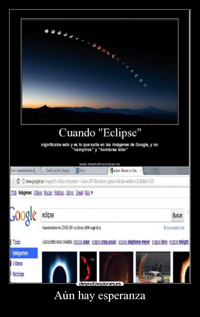 Aún hay esperanza -