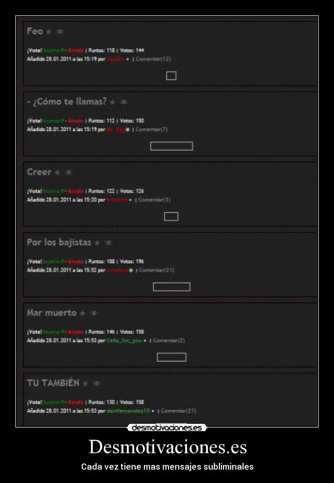 Desmotivaciones.es - Cada vez tiene mas mensajes subliminales