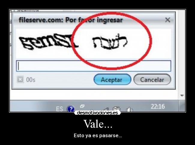 Vale... - 
