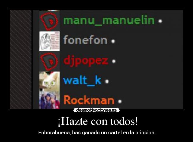 ¡Hazte con todos! - 