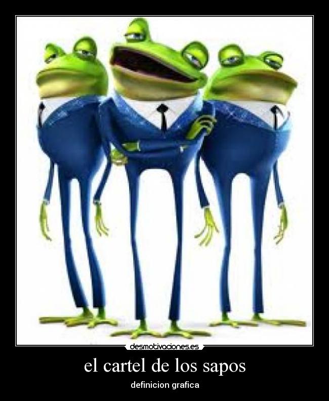 el cartel de los sapos - definicion grafica