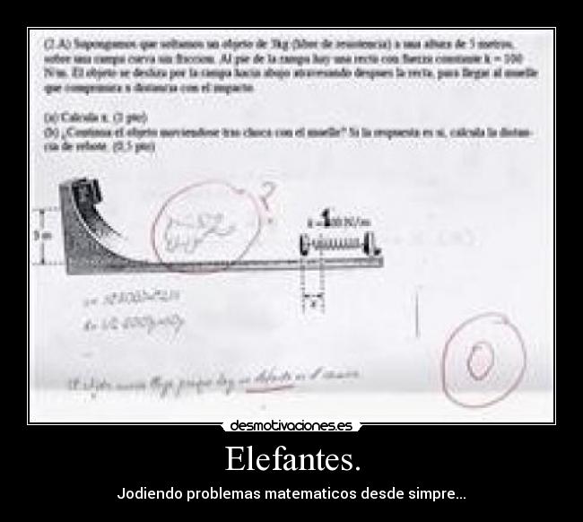 Elefantes. - 