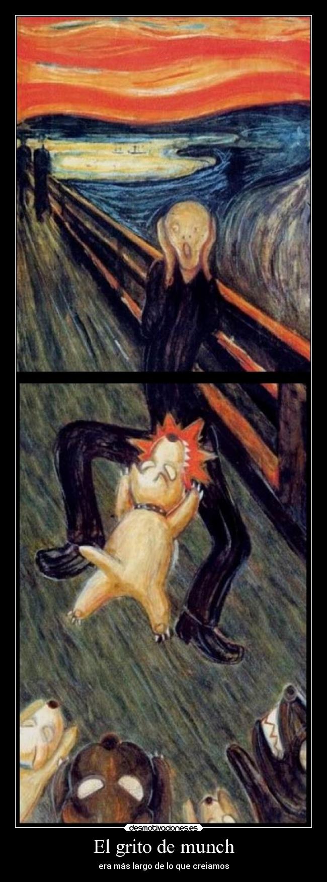 El grito de munch -
