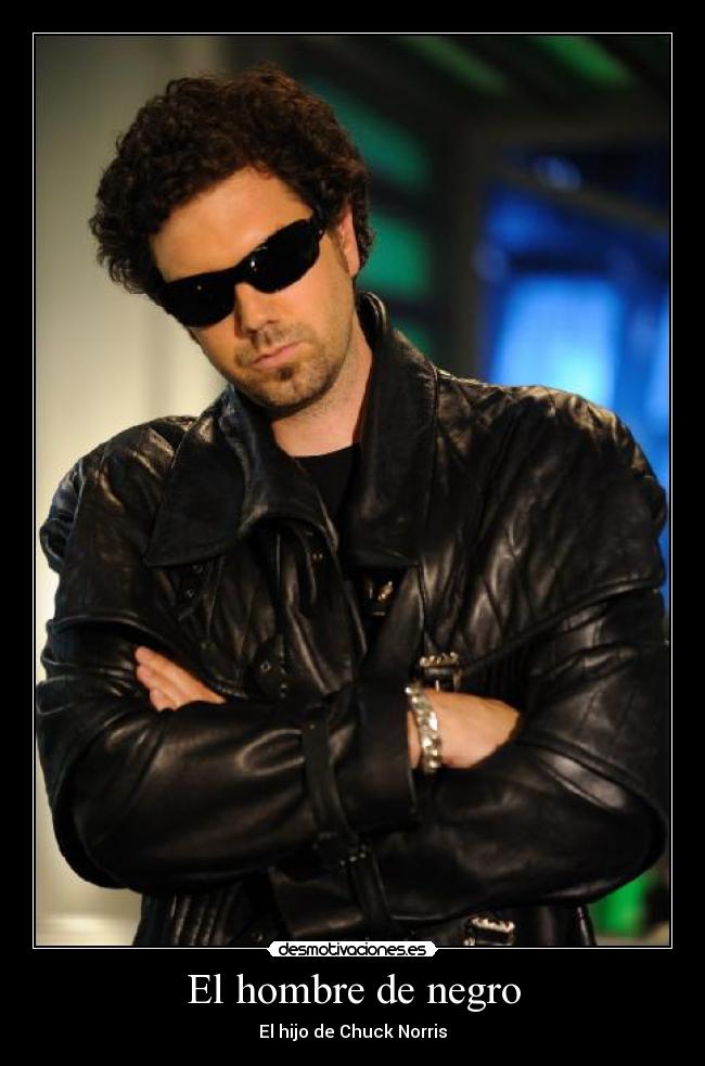 El hombre de negro -