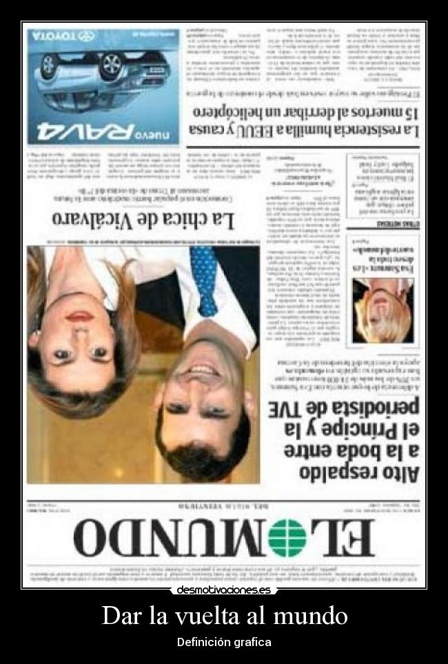 Dar la vuelta al mundo -