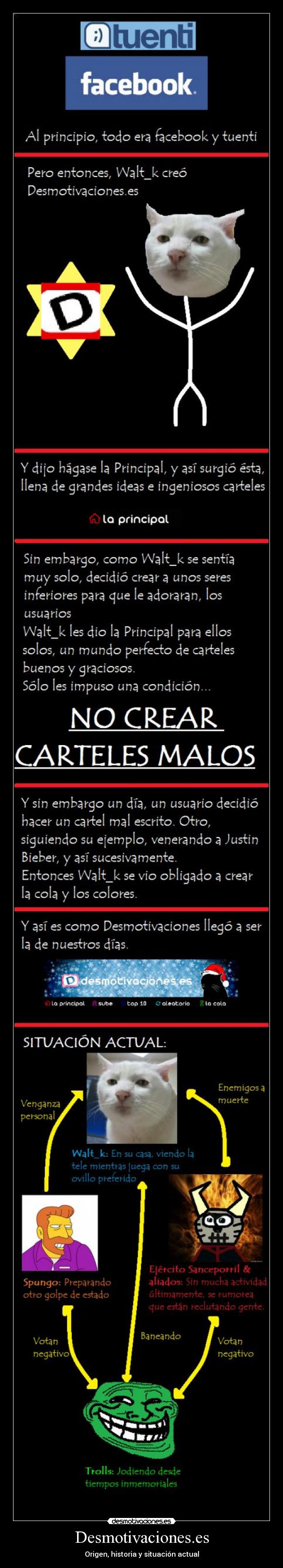 carteles desmotivaciones origen historia situacion actual desmotivaciones