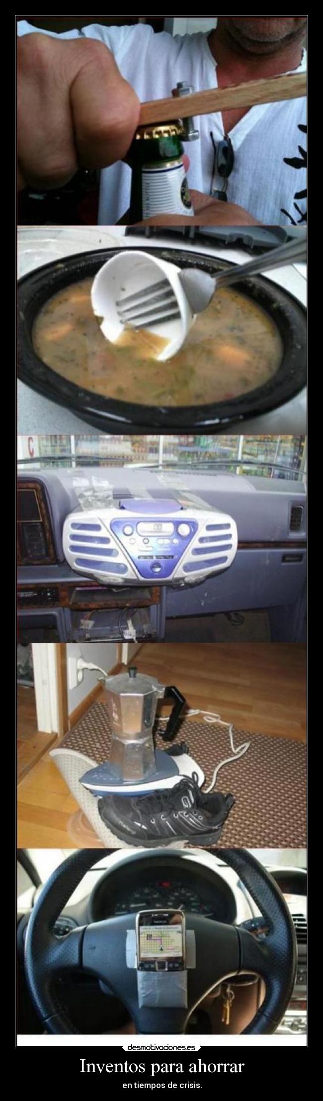 Inventos para ahorrar -