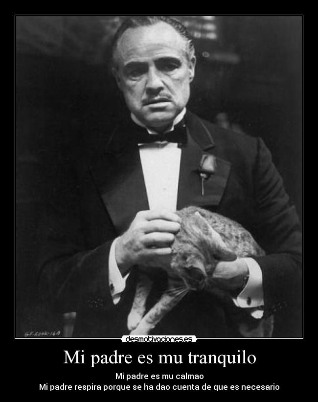 Mi padre es mu tranquilo - 