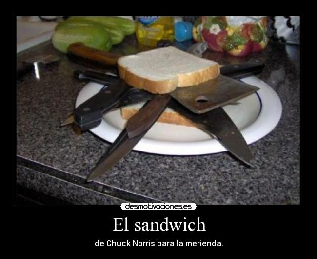 El sandwich - 