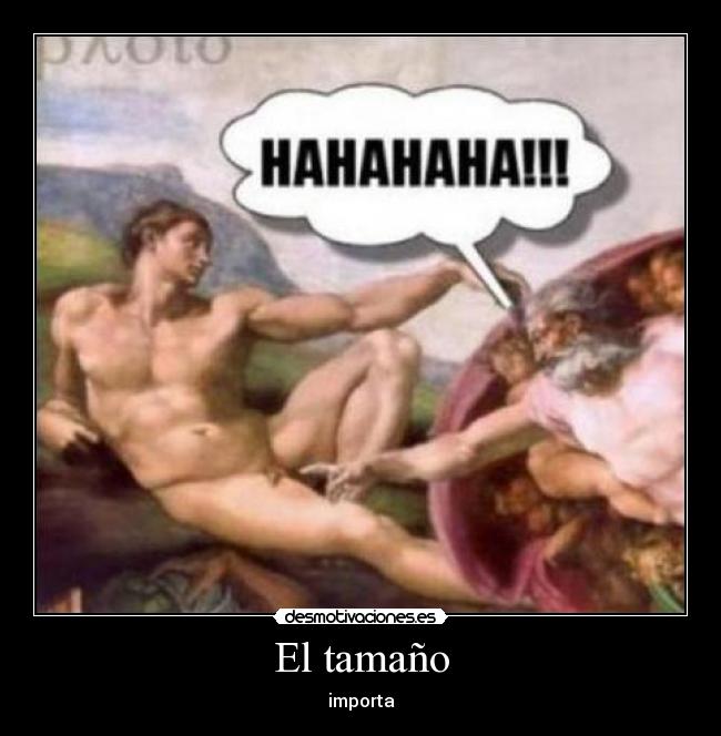 El tamaño -