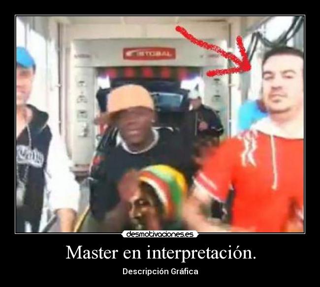 Master en interpretación. - 