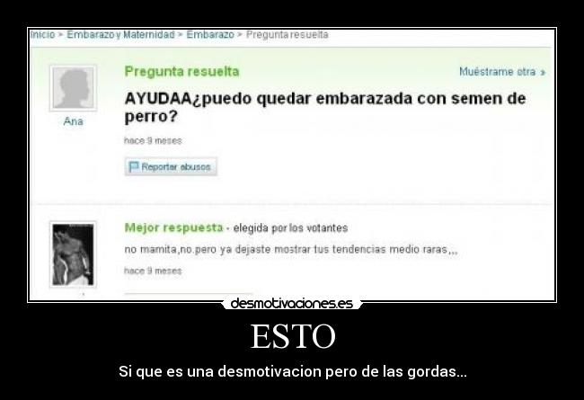 ESTO - Si que es una desmotivacion pero de las gordas...