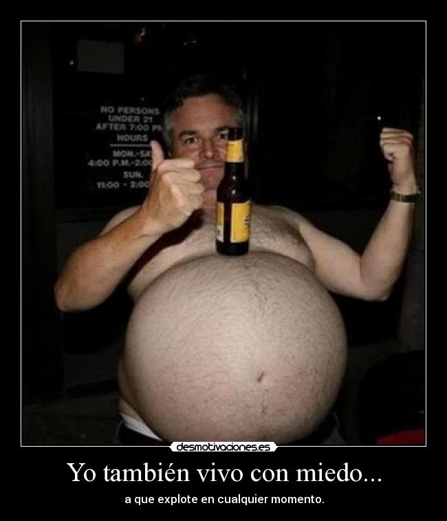 Yo también vivo con miedo... - 