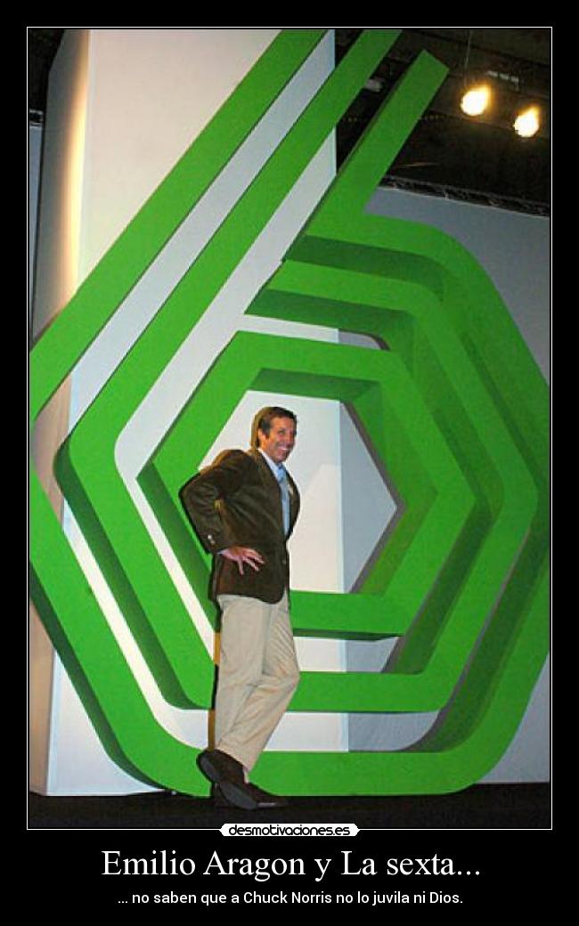 Emilio Aragon y La sexta... -