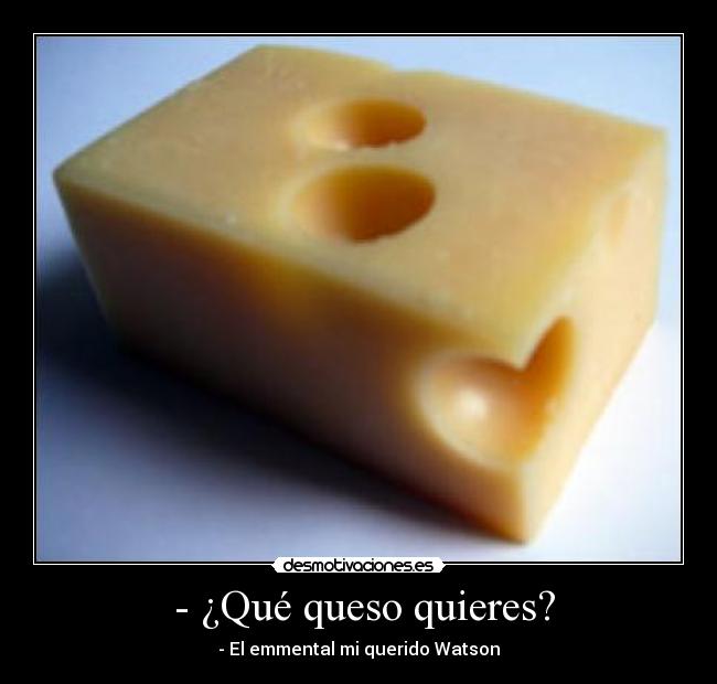  - ¿Qué queso quieres? - 