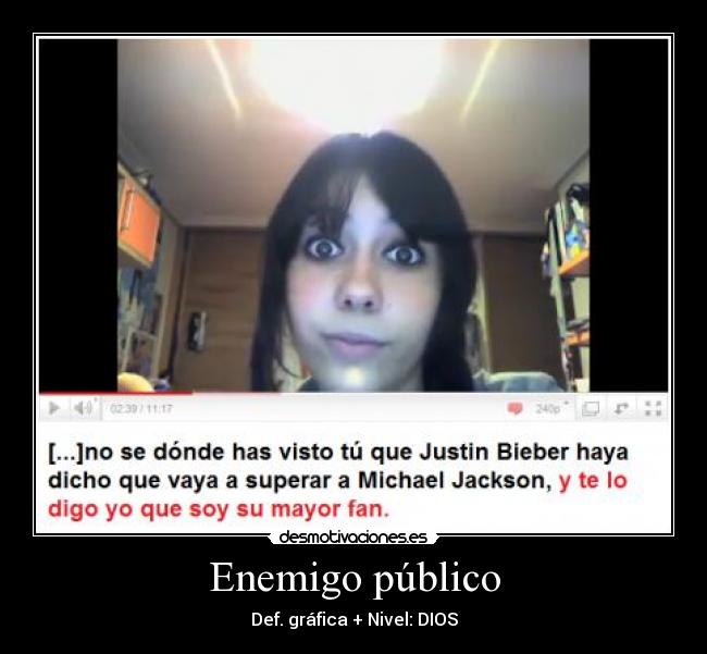 Enemigo público - Def. gráfica + Nivel: DIOS