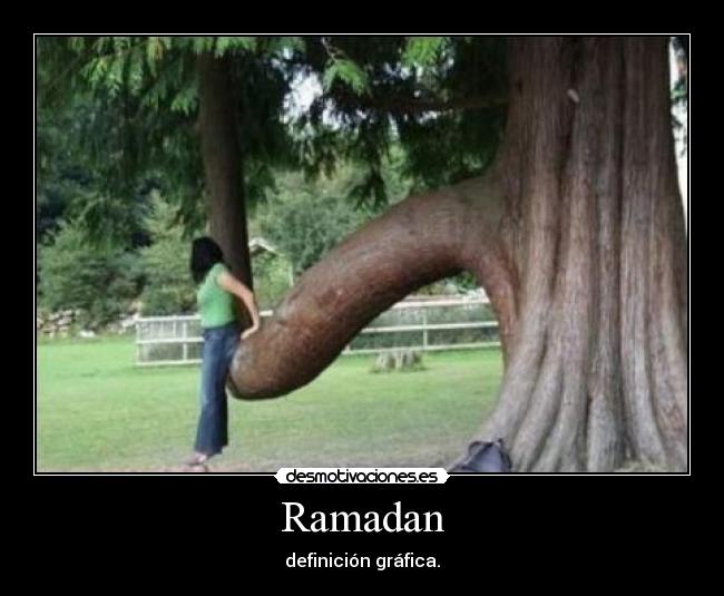 Ramadan - definición gráfica.