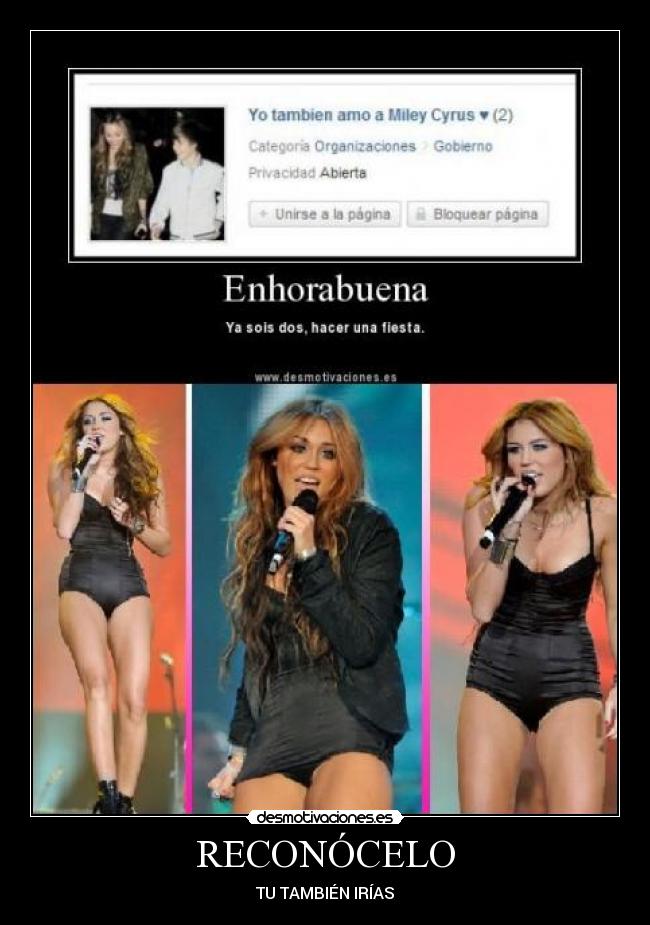 RECONÓCELO - TU TAMBIÉN IRÍAS