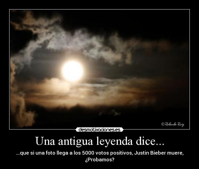 Una antigua leyenda dice... -