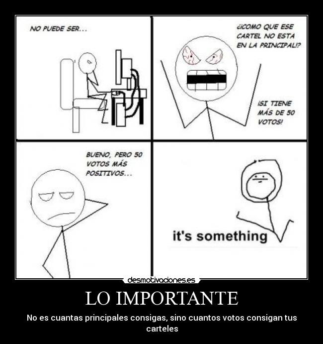 LO IMPORTANTE - No es cuantas principales consigas, sino cuantos votos consigan tus carteles