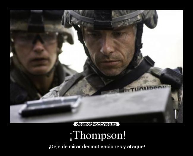 carteles atacardesmotivacionesthompson desmotivaciones