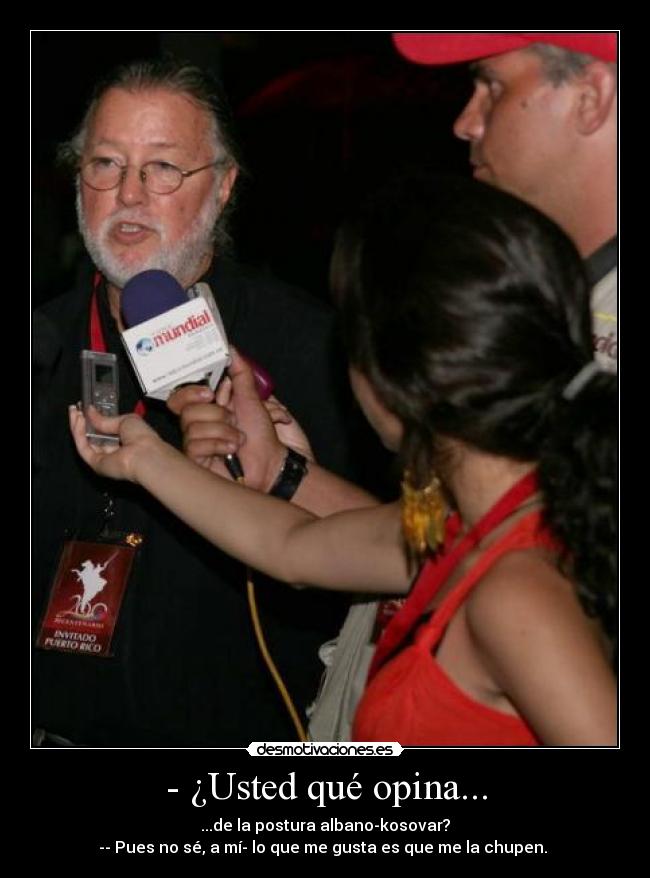 - ¿Usted qué opina... - 