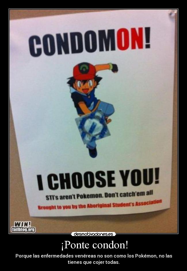 ¡Ponte condon! - 