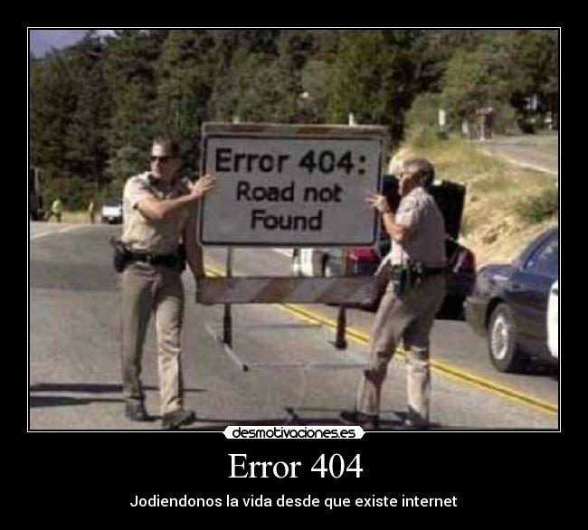 Error 404 -