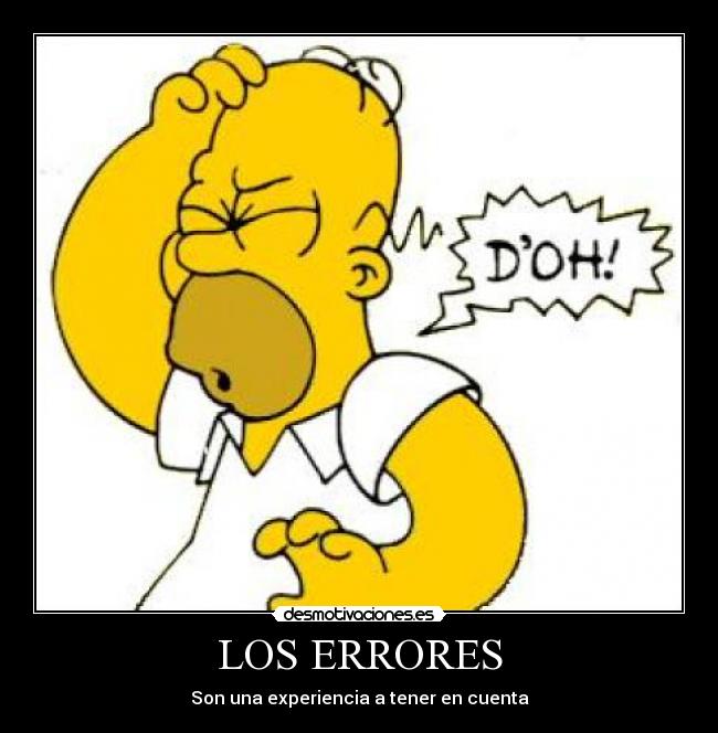 LOS ERRORES - 