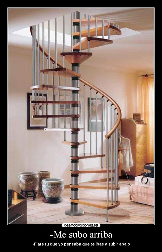 -Me subo arriba -