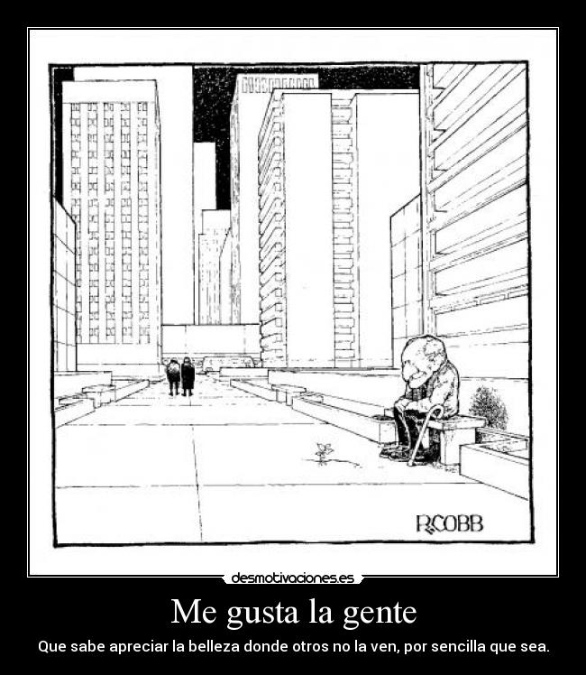 Me gusta la gente -